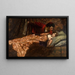 El beso robado - John Frederick Harrison Dutton — cuadro enmarcado en la pared