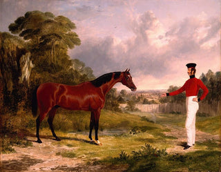 John Frederick Herring Snr - A Soldier with an Officers Charger.webp