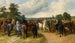 Una feria de caballos en Southborough Common - John Frederick Herring el Viejo — vista de la obra