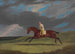 Corduroy a bay racehorse with a jockey galloping on a racecourse - John Frederick Herring the Elder — artwork view