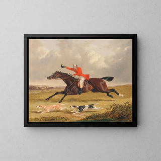 John Frederick Herring Snr - Foxhunting Encouraging Hounds.webp