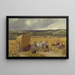 Moisson - John Frederick Herring l'Ancien — cuadro enmarcado en la pared