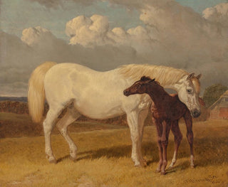 John Frederick Herring Snr - Mare and foal.webp