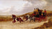 The Royal Mail Coach from Edinburgh and London - John Frederick Herring the Elder — artwork view