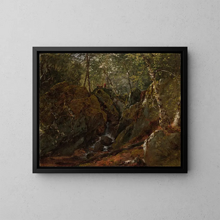 John Frederick Kensett - Catskill Waterfall.webp
