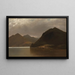 Lac George - John Frederick Kensett — cuadro enmarcado en la pared