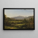 Mount Washington from North Conway - John Frederick Kensett — framed artwork on a wall