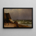cerca de Newport, Rhode Island - John Frederick Kensett — cuadro enmarcado en la pared