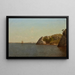 Newport, Rhode Island, Beacon Rock - John Frederick Kensett — framed artwork on a wall