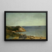 Costa rocosa - John Frederick Kensett — cuadro enmarcado en la pared