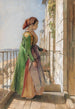 A young Greek girl on a balcony 1840 - John Frederick Lewis — artwork view