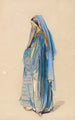 A Young Turkish Woman - John Frederick Lewis — artwork view