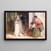 Mendicité - John Frederick Lewis — framed artwork on a wall