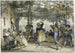 campesinos españoles bailando el bolero - John Frederick Lewis — vista de la obra