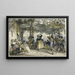 campesinos españoles bailando el bolero - John Frederick Lewis — cuadro enmarcado en la pared