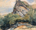 Saint-Goarshausen on the Rhine between Koblenz and Mainz - John Frederick Lewis — artwork view