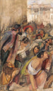Estudio para la proclamación de Don Carlos - John Frederick Lewis — vista de la obra