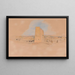 Temple of Edfu, Upper Egypt - John Frederick Lewis — framed artwork on a wall