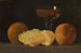 Nature Morte avec Oranges et Gobelet de Vin - John Frederick Peto — artwork view