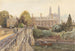 Clare College y puente sobre la Cam con King's College en el fondo - John Fulleylove — vista de la obra