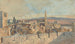 Vista de la vieja ciudad de Jerusalén - John Fullylove — vista de la obra