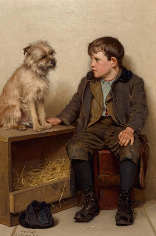 John George Brown - A Confab.webp