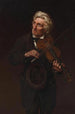 Un aire alegre y un corazón triste - John George Brown — vista de la obra
