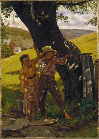 John George Brown - A Sure Shot.webp