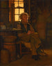 A la sombra - John George Brown — vista de la obra