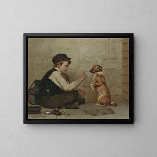 John George Brown - Keep Still.webp