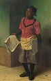 Les journaux du matin - John George Brown — artwork view