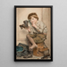 Out of stock - John George Brown — framed artwork on a wall