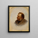 retrato de William Brand - John George Brown | Cuadro — cuadro enmarcado en la pared