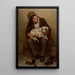 The best friend of the shoe shiner - John George Brown — framed artwork on a wall