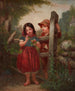 The Bouquet - John George Brown — artwork view