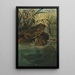 Frog-Bull - John George Wood — framed artwork on a wall