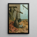 Chimpancé - John George Wood — cuadro enmarcado en la pared