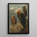 Gypaète barbu - John George Wood — framed artwork on a wall