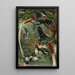 Tchitrec de paradis - John George Wood — cuadro enmarcado en la pared