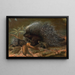 Porc-épic - John George Wood — cuadro enmarcado en la pared