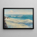Olas de mar tormentosas - John Gleich — cuadro enmarcado en la pared