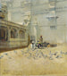 La cour intérieure du palais d'Amber à Jaipur, en Inde - John Gleich — vista de la obra