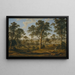 Launceston et la rivière Tamar - John Glover — framed artwork on a wall