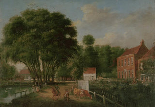 John Greenwood - A landscape and figures.webp