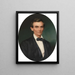 Abraham Lincoln - John Henry Brown | Cuadro — cuadro enmarcado en la pared