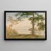 Lac George en otoño - John Henry Hill — cuadro enmarcado en la pared
