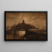 El puente Longfellow - John Henry Hill — cuadro enmarcado en la pared