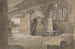 Estudio de un interior de cabaña - John Henry Mole — vista de la obra