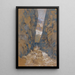 Una garganta de montaña - John Henry Twachtman — cuadro enmarcado en la pared