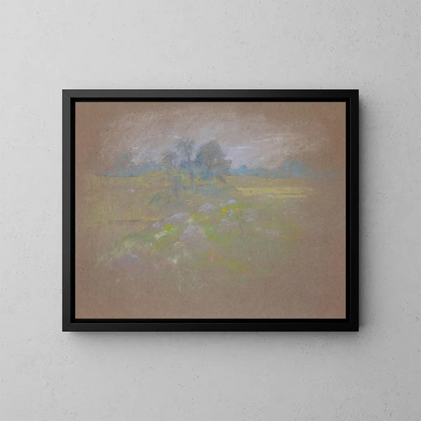 Chestnuts - John Henry Twachtman — framed artwork on a wall
